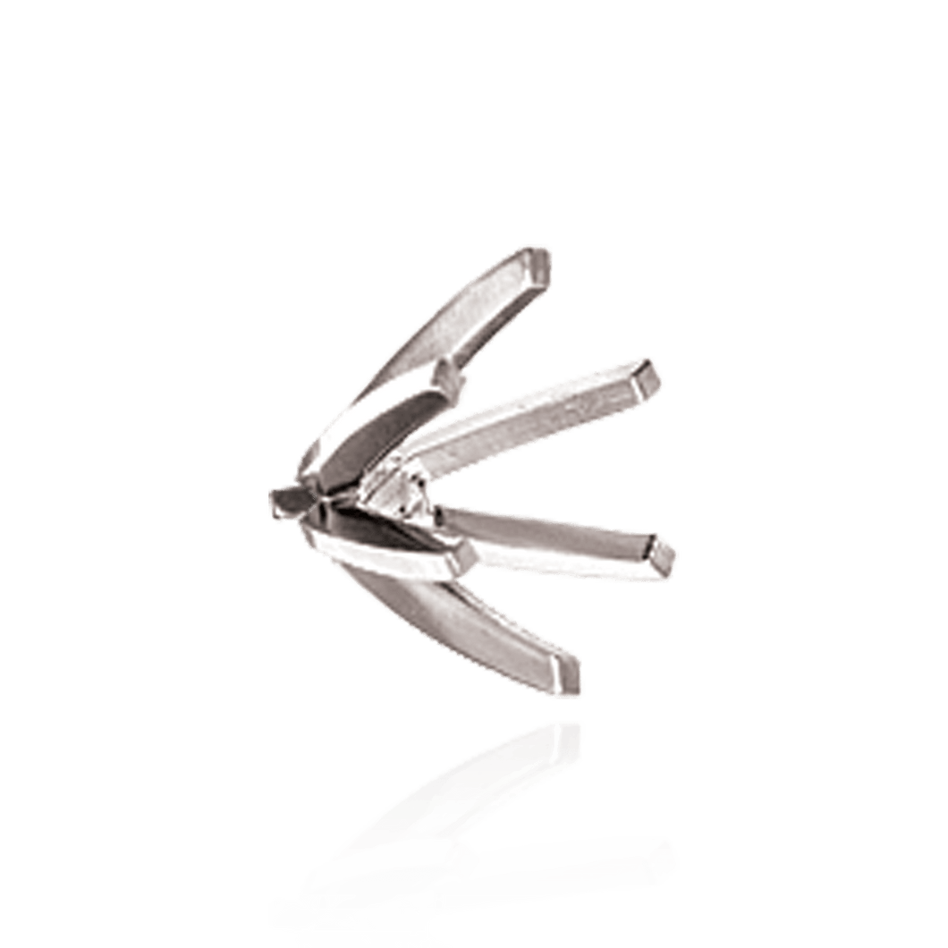 ITI NYC Six Prong Oval Solitaire Settings With Peg in Platinum (6.00 x 4.00 mm - 9.00 x 7.00 mm)