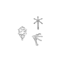 Load image into Gallery viewer, ITI NYC Six Prong Pear Shape Tiffany Settings With Peg in 14K Gold (3.00 x 1.75 mm - 15.00 x 9.00 mm)
