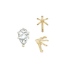 ITI NYC Six Prong Pear Shape Tiffany Settings With Peg in 18K Gold (4.50 x 2.75 mm - 9.75 x 6.50 mm)