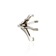 Load image into Gallery viewer, ITI NYC Six Prong Pear Shape Tiffany Settings With Peg in 14K Gold (3.00 x 1.75 mm - 15.00 x 9.00 mm)
