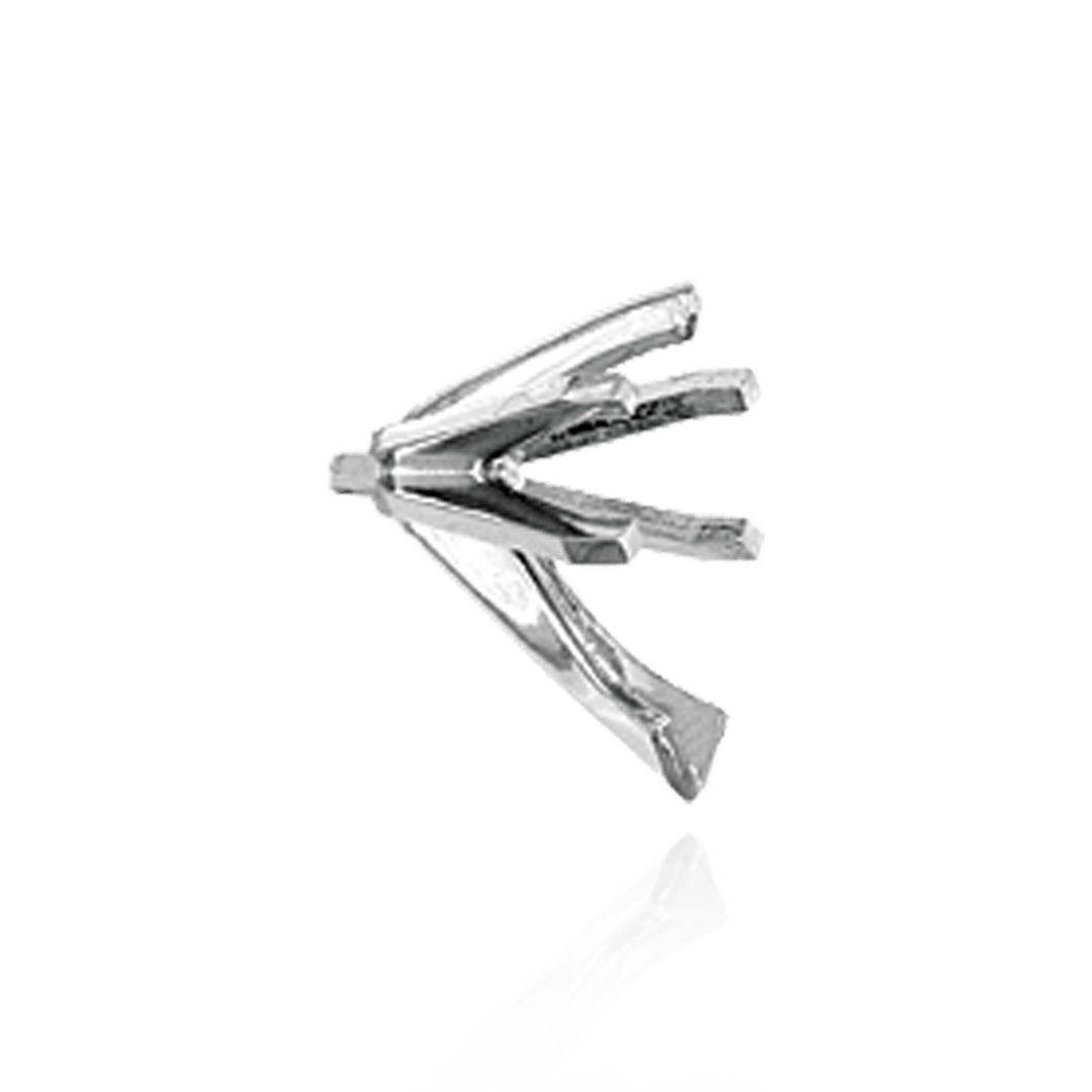 ITI NYC V-End Pear Shape Tiffany Settings With Peg in 14K Gold (4.50 x 2.75 mm - 9.75 x 6.50 mm)