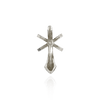 ITI NYC V-End Pear Shape Tiffany Settings With Peg in 14K Gold (4.50 x 2.75 mm - 9.75 x 6.50 mm)