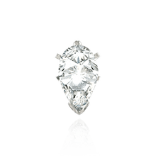 Load image into Gallery viewer, ITI NYC V-End Pear Shape Tiffany Settings With Peg in 14K Gold (4.50 x 2.75 mm - 9.75 x 6.50 mm)
