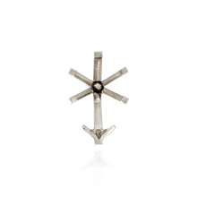 Load image into Gallery viewer, ITI NYC V-End Pear Shape Tiffany Settings With Peg in 14K Gold (4.50 x 2.75 mm - 11.75 x 7.75 mm)
