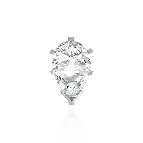 ITI NYC V-End Pear Shape Tiffany Settings With Peg in 14K Gold (5.00 x 3.00 mm - 11.75 x 7.75 mm)
