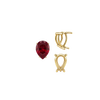 ITI NYC Four Prong Pear Shape Wire Basket Settings in 14K Gold (4.25 x 2.50 mm - 20.00 x 12.00 mm)