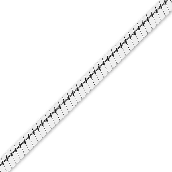 Bulk / Spooled Square Snake Chain in Sterling Silver (0.70 mm - 1.00 mm)
