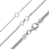 Seaport Snake Chain Necklace in Sterling Silver