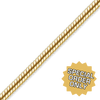 Special Order Only: Bulk / Spooled Round Snake Chain in Gold