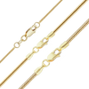 Seaport Snake Anklet in 18K Yellow Gold