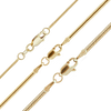 Seaport Snake Necklace in 18K Yellow Gold