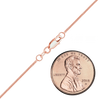 Seaport Snake Necklace in 14K Rose Gold
