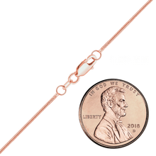 Load image into Gallery viewer, Seaport Snake Bracelet in 14K Rose Gold
