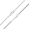 Seaport Snake Necklace in 14K White Gold