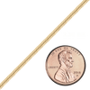 Bulk / Spooled Snake Chain in 14K Gold-Filled (1.00 mm - 3.50 mm)