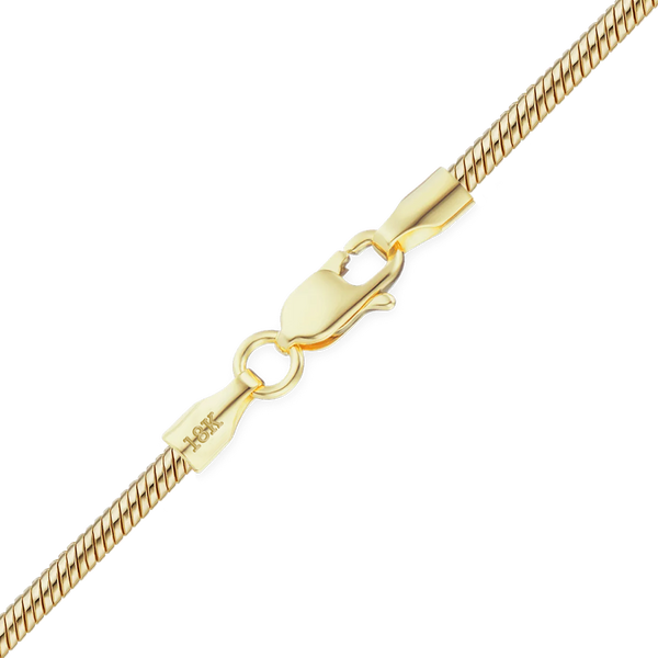 Seaport Snake Necklace in 18K Yellow Gold