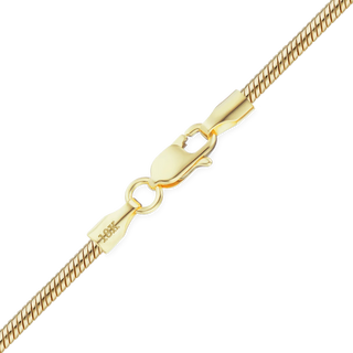 Seaport Snake Anklet in 18K Yellow Gold
