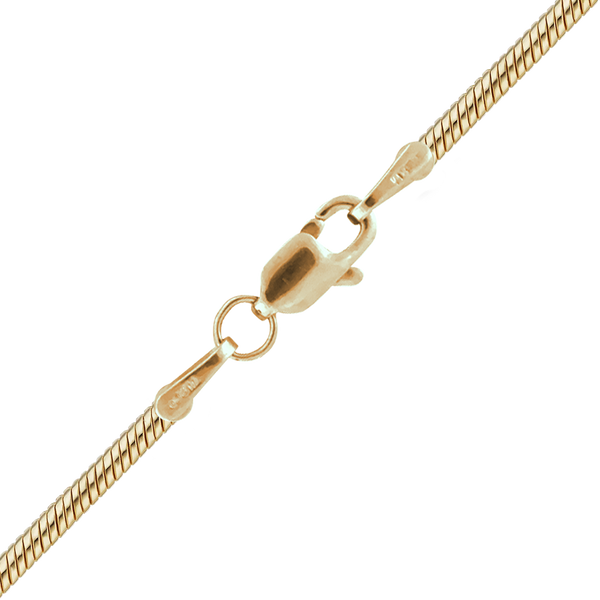 Seaport Snake Necklace in 18K Yellow Gold