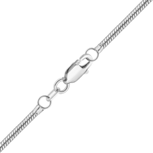 Load image into Gallery viewer, Seaport Snake Anklet in 14K White Gold
