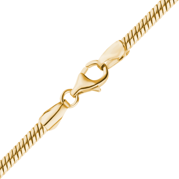 Finished Snake Anklet in 14K Gold-Filled