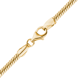 Finished Snake Anklet in 14K Gold-Filled