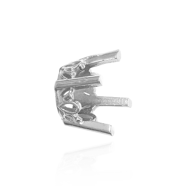 ITI NYC Four Prong Round Filigree Settings in 14K Gold (3.00 mm - 22.00 mm)