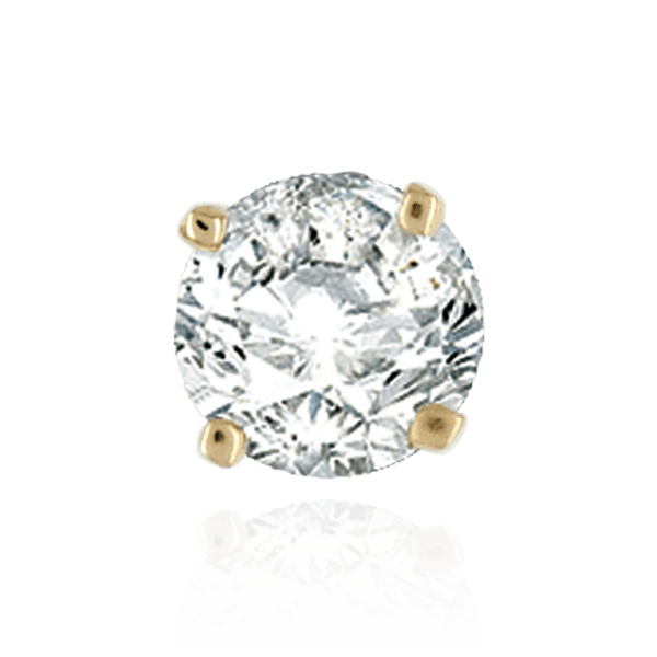 ITI NYC Four Prong Round High Standard Settings in 14K Gold (1.75 mm - 3.50 mm)