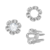 ITI NYC Six Prong Round Scalloped Settings in Sterling Silver (1.30 mm - 5.20 mm)