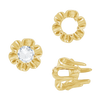 ITI NYC Six Prong Round Scalloped Settings in 14K Gold (1.30 mm - 5.20 mm)