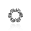 ITI NYC Six Prong Round Scalloped Settings in Sterling Silver (1.30 mm - 5.20 mm)
