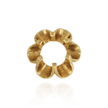 Load image into Gallery viewer, ITI NYC Six Prong Round Scalloped Settings in 14K Gold (1.30 mm - 5.20 mm)
