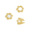 ITI NYC Six Prong Round Scalloped Settings in 14K Gold (1.30 mm - 5.20 mm)