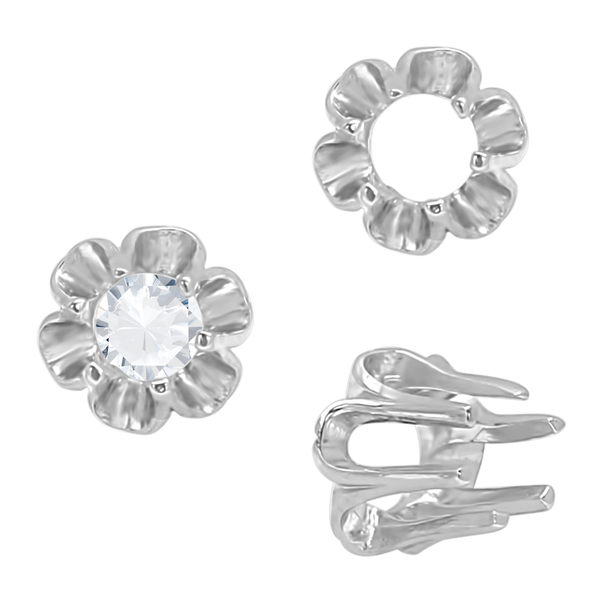 ITI NYC Six Prong Round Scalloped Settings in 14K Gold (1.30 mm - 5.20 mm)