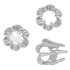 ITI NYC Six Prong Round Scalloped Settings in 14K Gold (1.30 mm - 5.20 mm)
