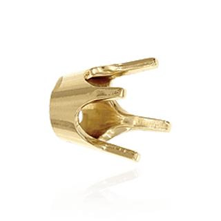 ITI NYC Four Prong Round Standard Settings in 18K Gold (1.00 mm - 8.00 mm)