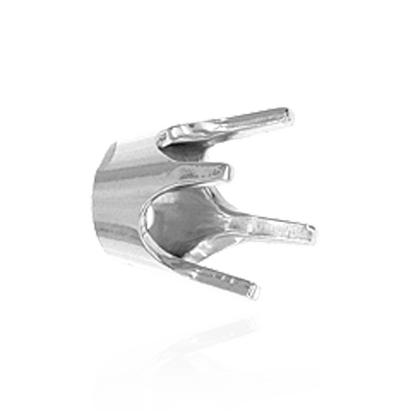 ITI NYC Four Prong Round Standard Settings in Sterling Silver (1.00 mm - 8.00 mm)