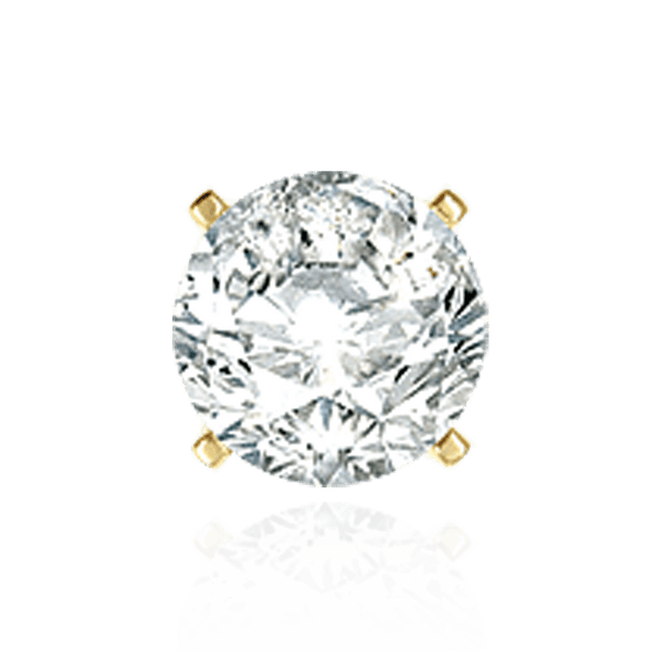 ITI NYC Four Prong Round Standard Settings in 18K Gold (1.00 mm - 8.00 mm)