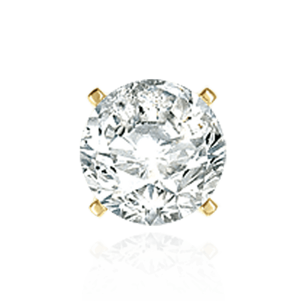 ITI NYC Four Prong Round Standard Settings in 14K Gold (1.00 mm - 8.00 mm)