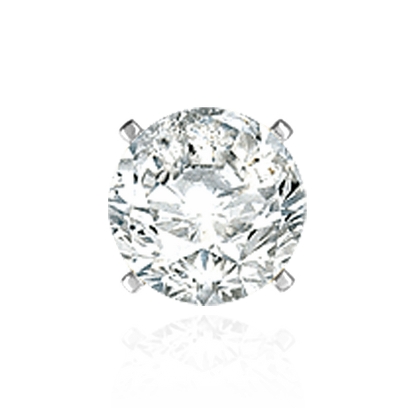 ITI NYC Four Prong Round Standard Settings in Sterling Silver (1.00 mm - 8.00 mm)