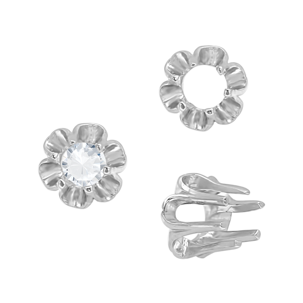 ITI NYC Six Prong Round Scalloped Settings in 14K Gold (1.30 mm - 5.20 mm)