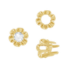 ITI NYC Six Prong Round Scalloped Settings in 14K Gold (1.30 mm - 5.20 mm)