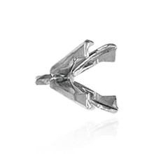 Load image into Gallery viewer, ITI NYC V-End Square Solitaire Settings With Peg in 14K Gold (3.00 mm - 6.50 mm)
