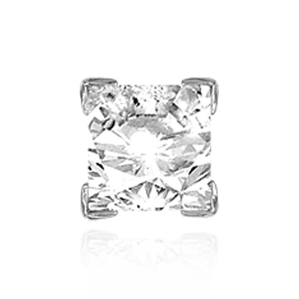 ITI NYC V-End Square Solitaire Settings With Peg in 14K Gold (3.00 mm - 6.50 mm)
