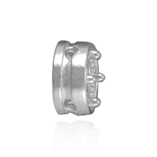 ITI NYC Round Fancy Heavy Sliders in Sterling Silver (3.60 mm - 7.25 mm)