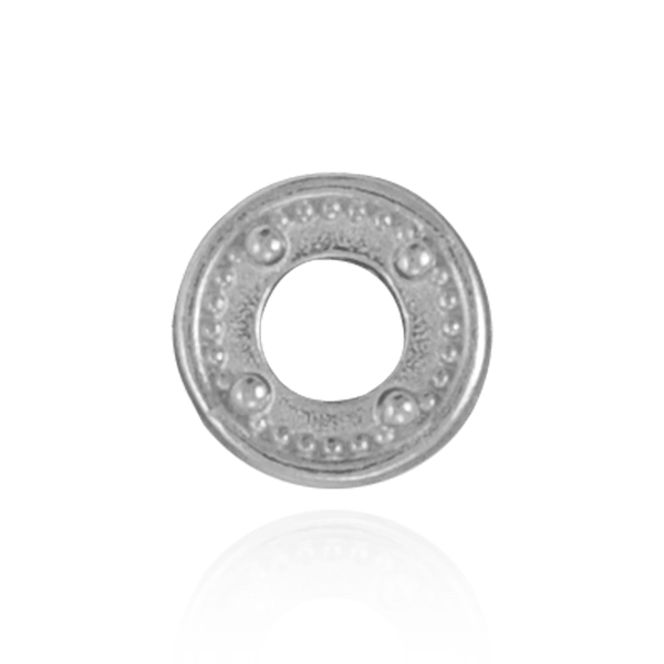 ITI NYC Round Fancy Heavy Sliders in Sterling Silver (3.60 mm - 7.25 mm)
