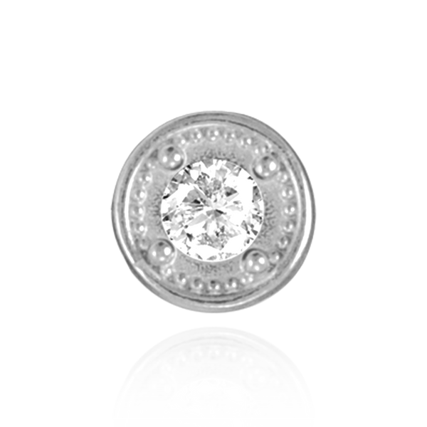 ITI NYC Round Fancy Heavy Sliders in Sterling Silver (3.60 mm - 7.25 mm)