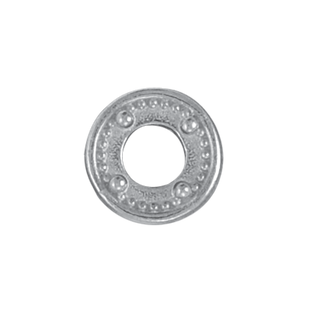 ITI NYC Round Fancy Heavy Sliders in Sterling Silver (3.60 mm - 7.25 mm)