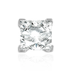 ITI NYC V-End Square Solitaire Settings With Peg in Platinum (4.50 mm - 12.00 mm)