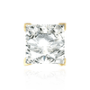 ITI NYC V-End Square Solitaire Basket Settings With Peg in 14K Gold (3.50 mm - 9.00 mm)