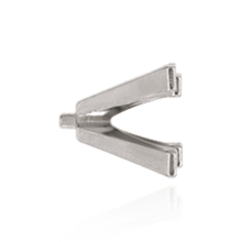 Load image into Gallery viewer, ITI NYC V-End Square High Solitaire Settings With Peg in 18K Gold (2.50 mm - 8.00 mm)
